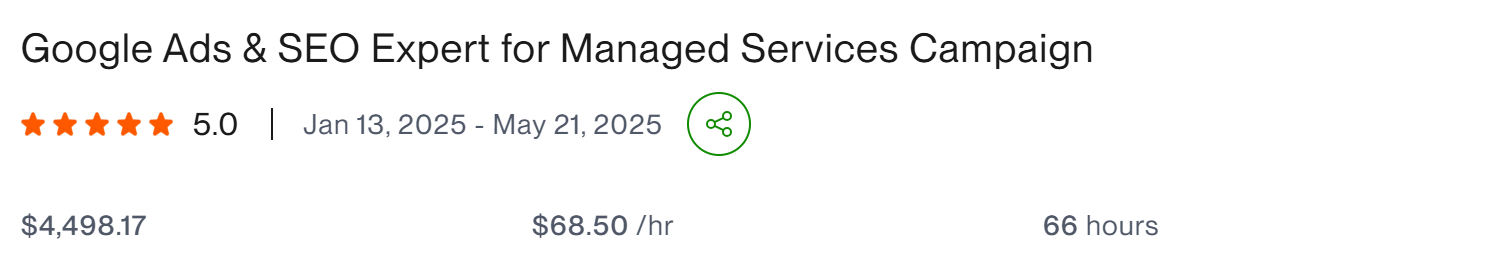 Client result -21