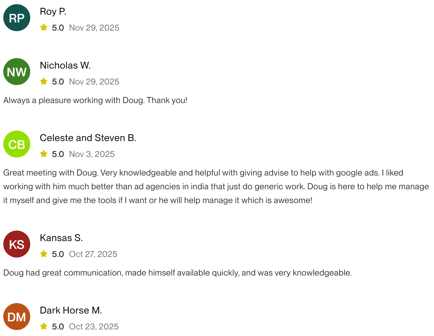 Consultation review screenshot 4