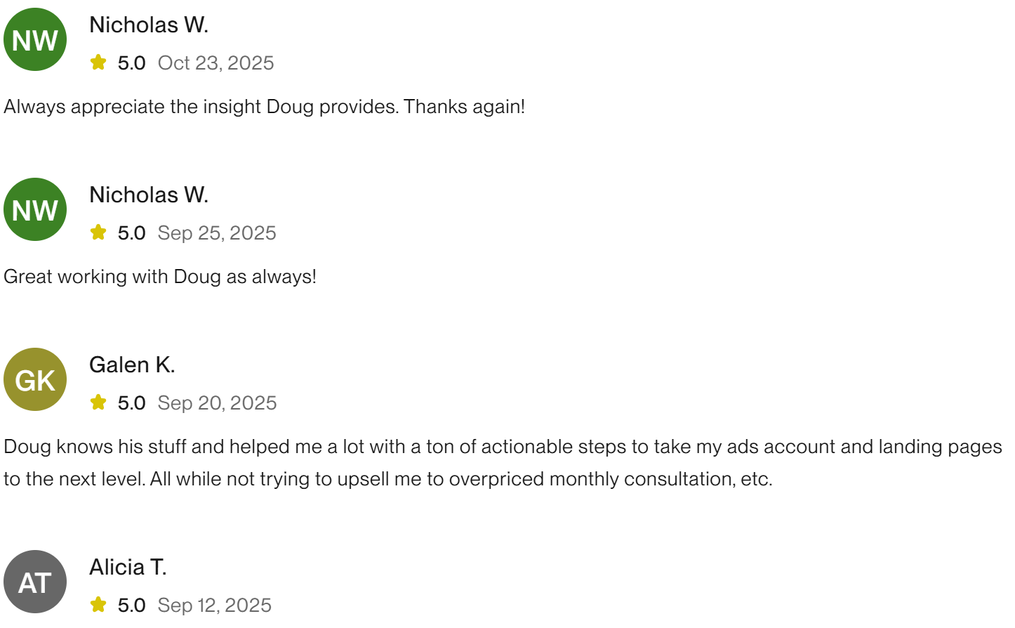 Consultation review screenshot 5