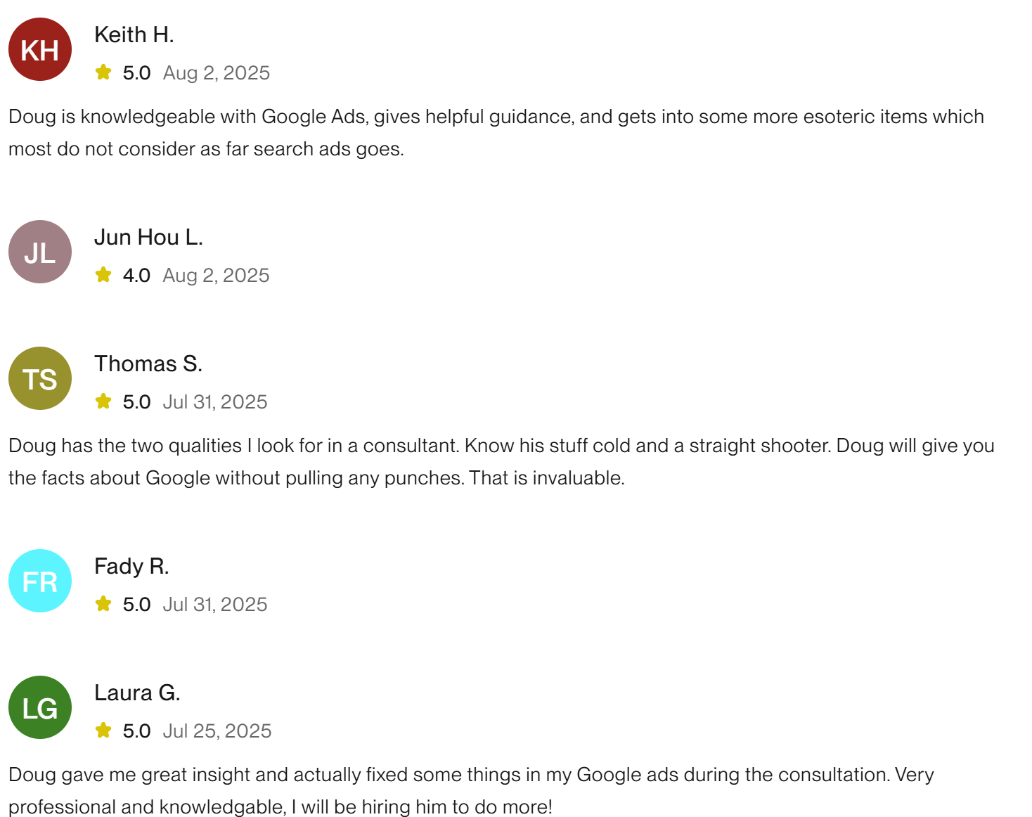Consultation review screenshot 8