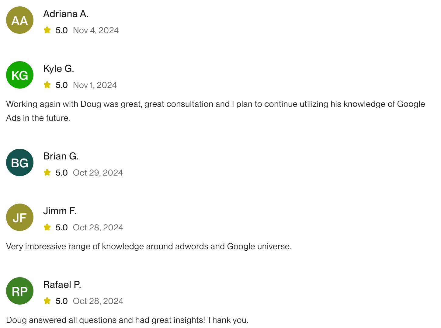 Consultation review screenshot 18