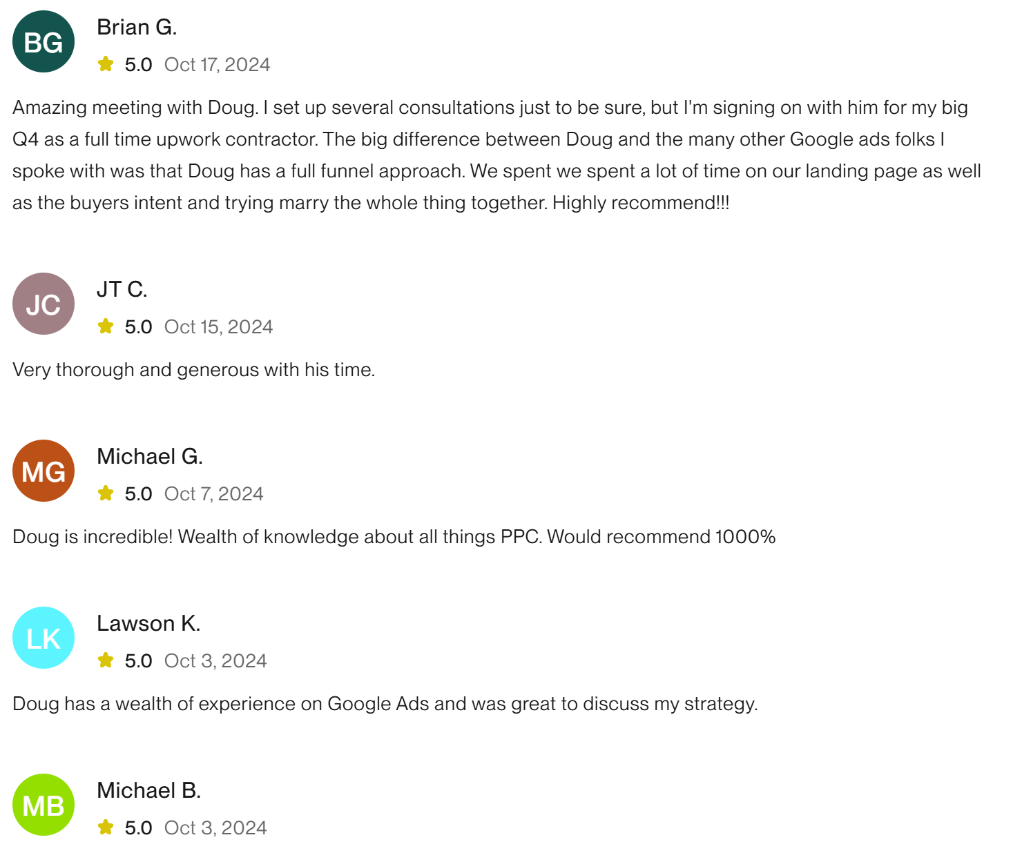 Consultation review screenshot 20