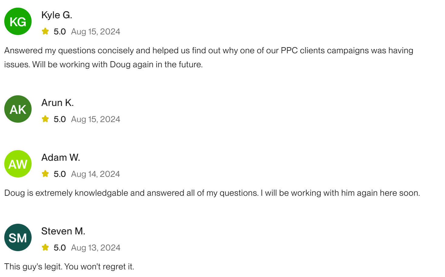 Consultation review screenshot 25