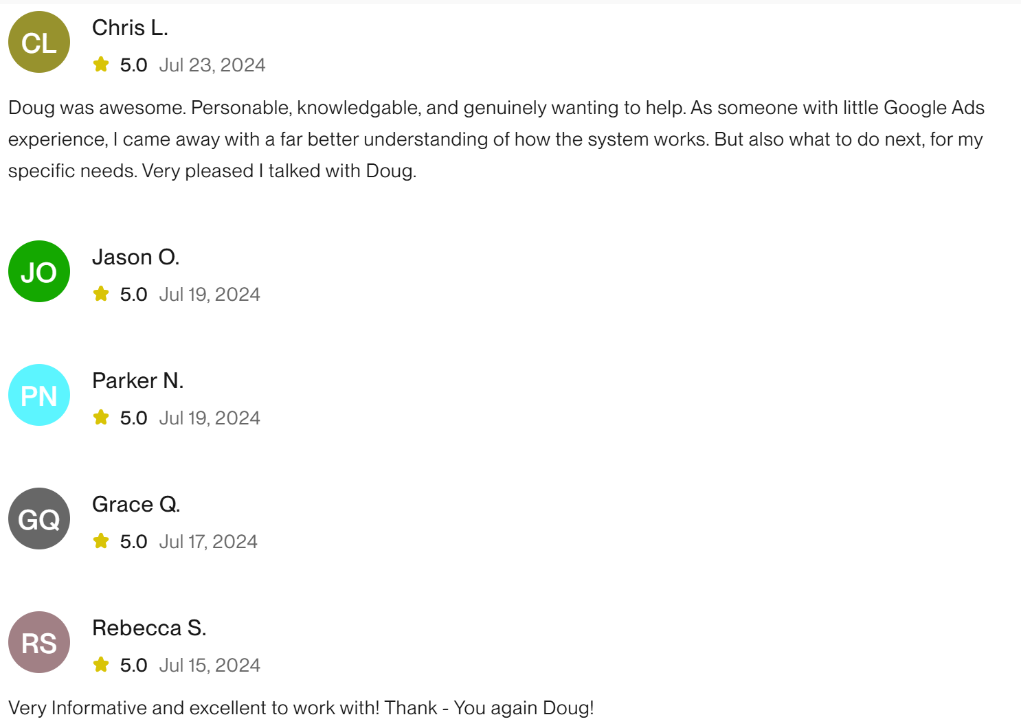 Consultation review screenshot 28