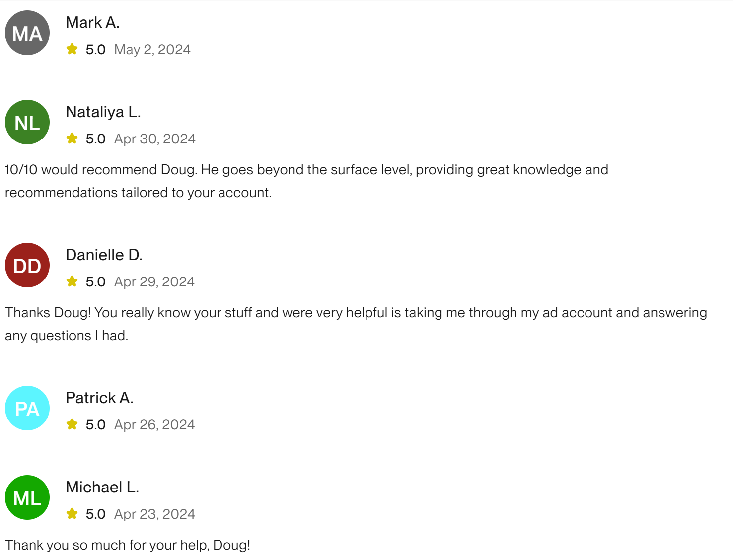 Consultation review screenshot 38