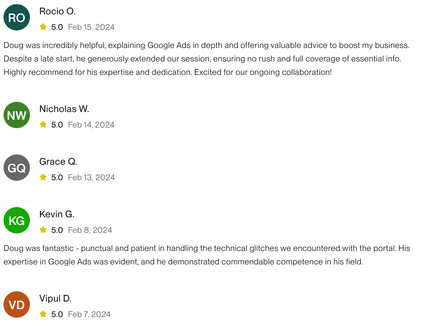 Consultation review screenshot 43