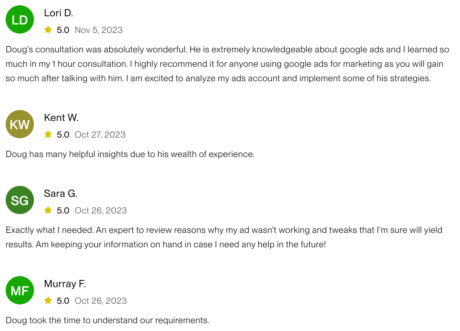 Consultation review screenshot 48