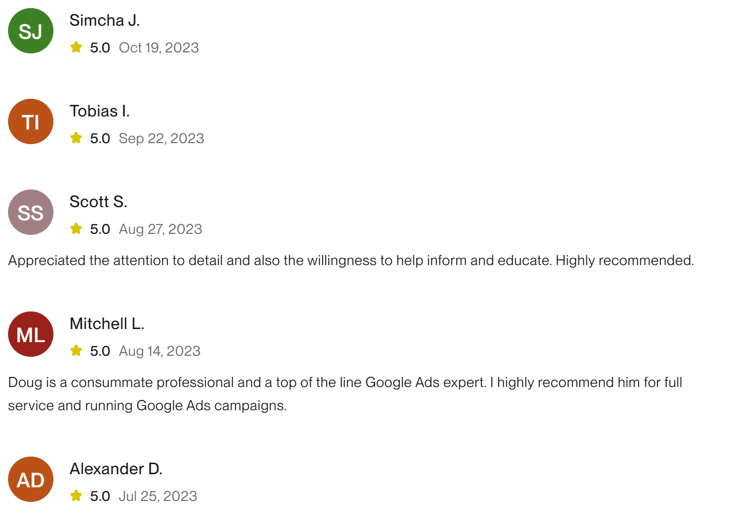 Consultation review screenshot 49