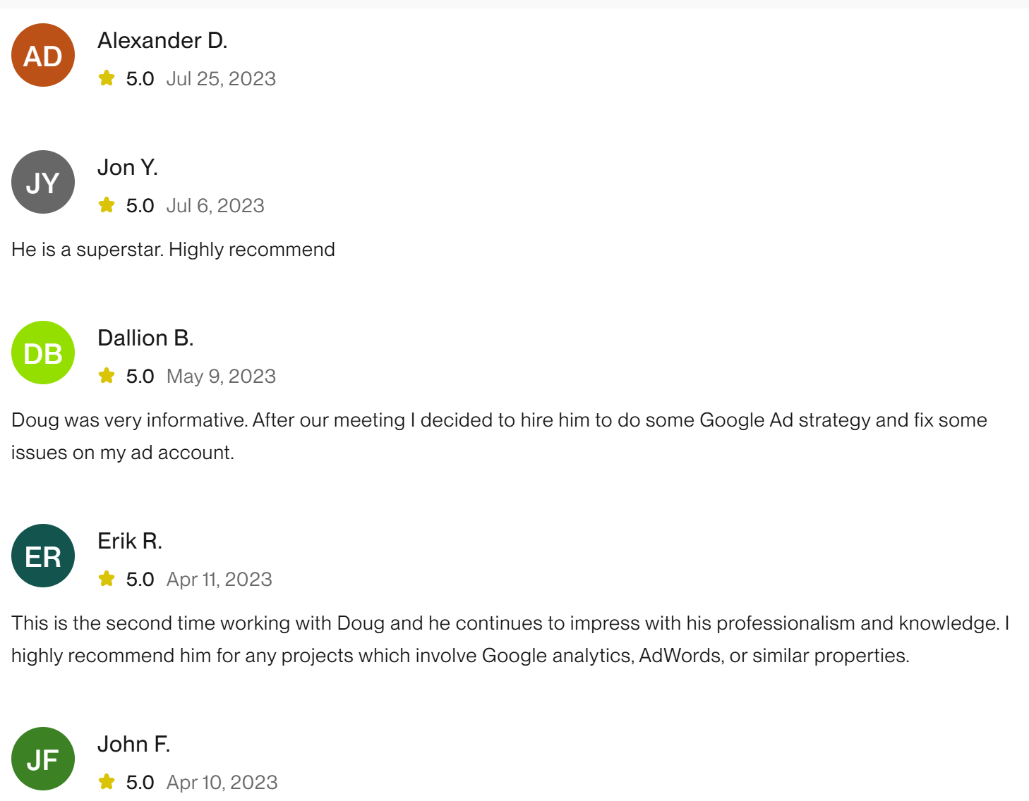 Consultation review screenshot 50