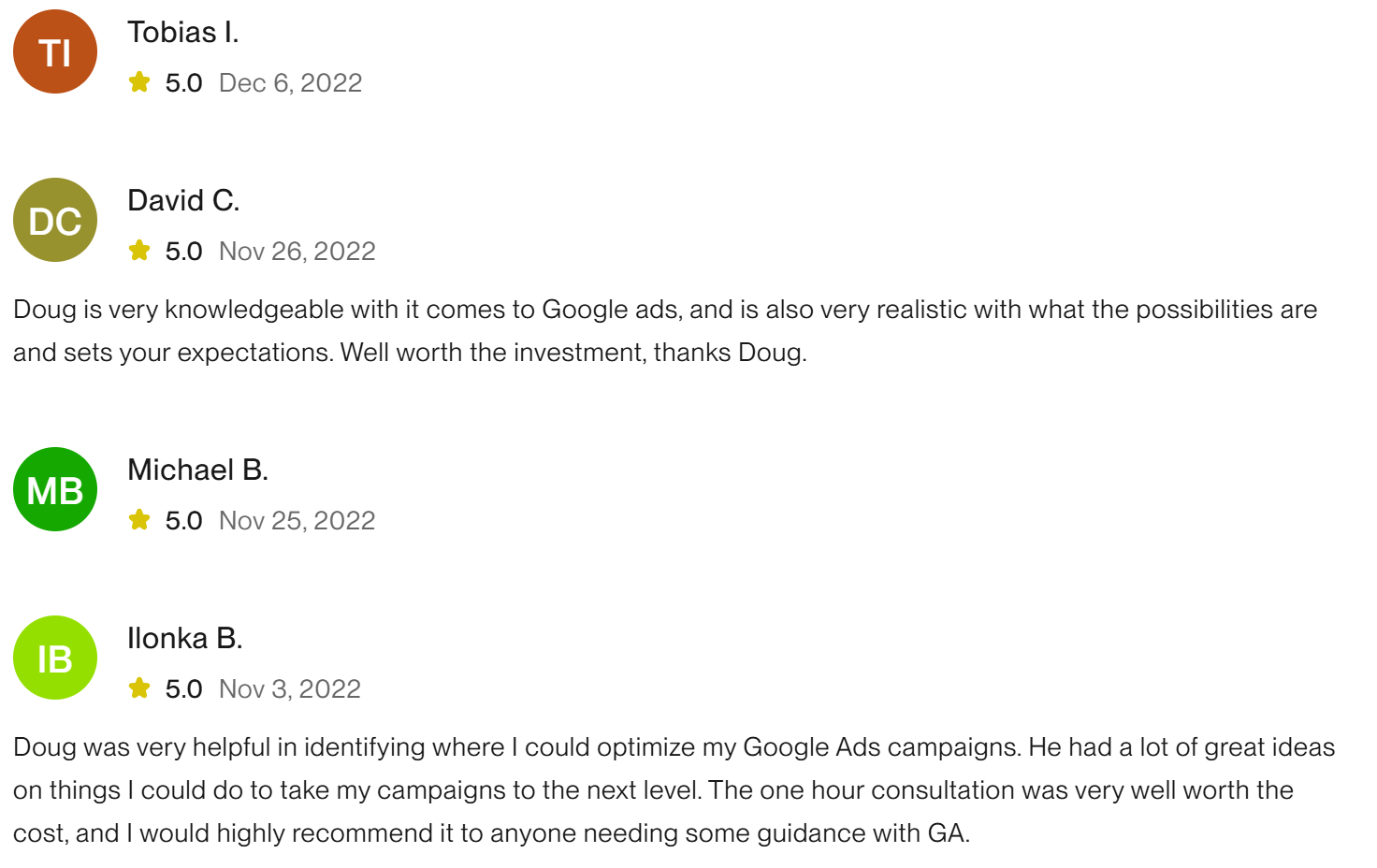 Consultation review screenshot 52